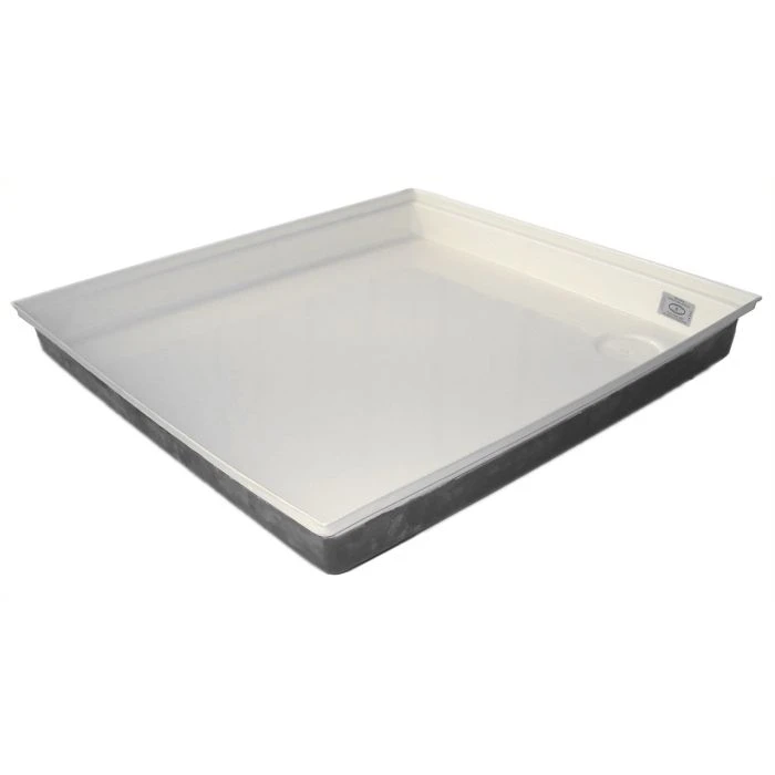 Icon 27" X 24" X 4" - Polar White Shower Pan 1 Icon 27" X 24" X 4" - Polar White Shower Pan