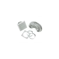 Splendide Standard Paintable Louvered Dryer Vent Kit