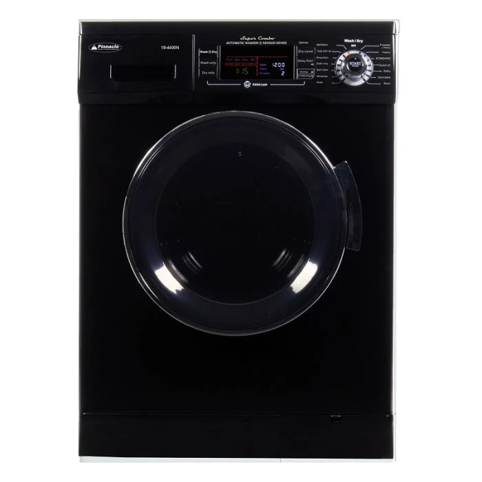 Pinnacle Appliances Black Washer/Dryer Super Combo Unit 1 Pinnacle Appliances Black Washer/Dryer Super Combo Unit