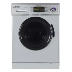 Pinnacle Appliances Silver Washer/Dryer Super Combo Unit