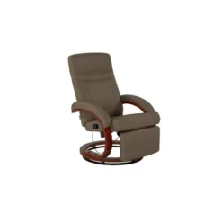 Thomas Payne Grummond Swivel Euro Recliner Chair W/ Footrest