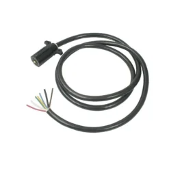Pollak Replacement 7 Way Blade Style Pre Wired 8' Long Trailer Connector