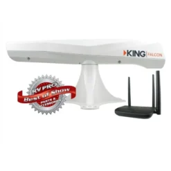 King Falcon White Directional WI-FI Antenna