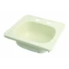 Mobile Outfitters 15" X 15" Parchment ABS Square Galley Or Kitchen Sink