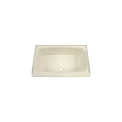 Lippert Components Better Bath 24" X 40" Parchment Front Center Drain Bathtub