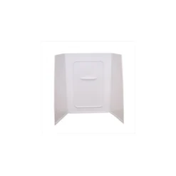 Lippert Components Better Bath 24" X 36" X 62" White Bath Surround