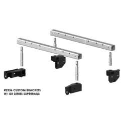 PullRite ISR Series SuperRail 20K Custom Mounting Kit For 2014-2022 Dodge Ram 2500 Trucks