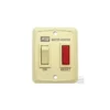 Suburban Water Heater Off White Wall Plate Switch Assembly