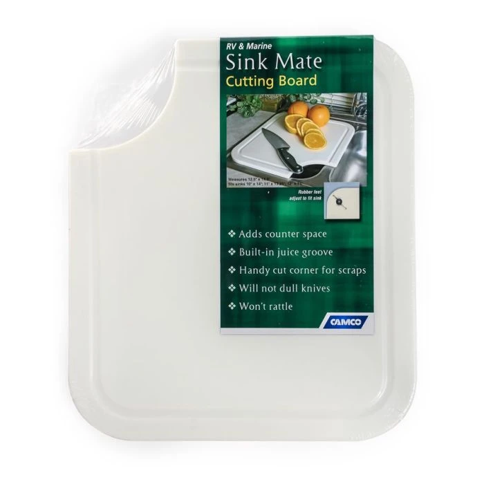 Camco White Sink Mate Cutting Board 1 Camco White Sink Mate Cutting Board