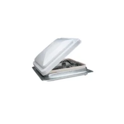 Heng's Manual White Lid 12V Fan Roof Vent With Garnish