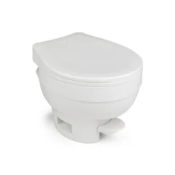 Thetford Aqua Magic VI Low Profile Slow Close Lid White With Hand Sprayer