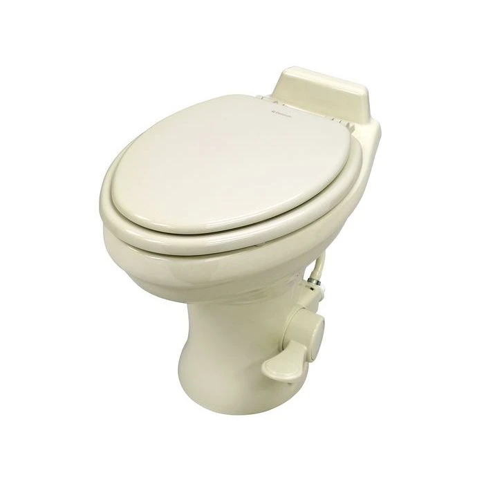 Dometic ReVolution 320 Bone Elongated Deep Ceramic Foot Flush Toilet 1 Dometic ReVolution 320 Bone Elongated Deep Ceramic Foot Flush Toilet