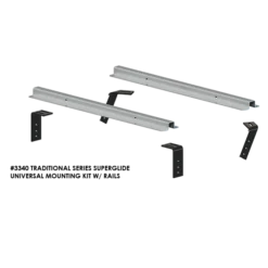 PullRite Traditional Series 16K & 20K Universal Mounting Kit For Chevrolet/GMC, Dodge & Ford (6-1/2' Short Beds)