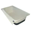 Icon 42" X 24"White Left Hand Drain Bathtub