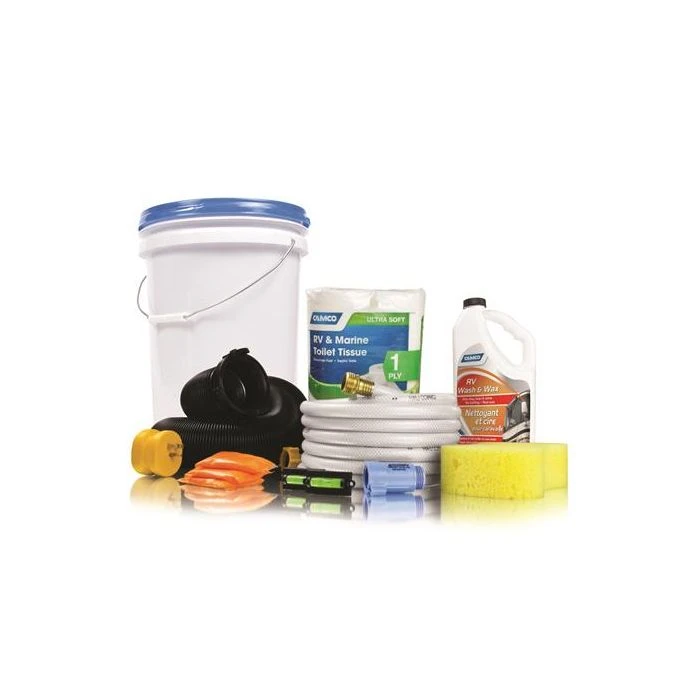 Camco Level 4 RV Starter Kit Bucket 1 Camco Level 4 RV Starter Kit Bucket