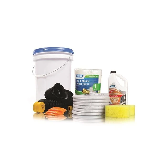 Camco Level 2 RV Starter Kit Bucket 1 Camco Level 2 RV Starter Kit Bucket