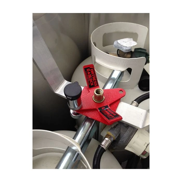 TorkLift Fortress Propane Tank GasLock For AirStream 3/8" Coarse Thread Rods 1 TorkLift Fortress Propane Tank GasLock For AirStream 3/8" Coarse Thread Rods