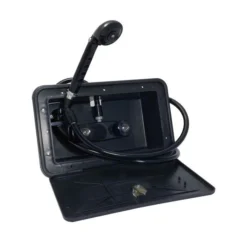 Phoenix Black Exterior Shower Kit