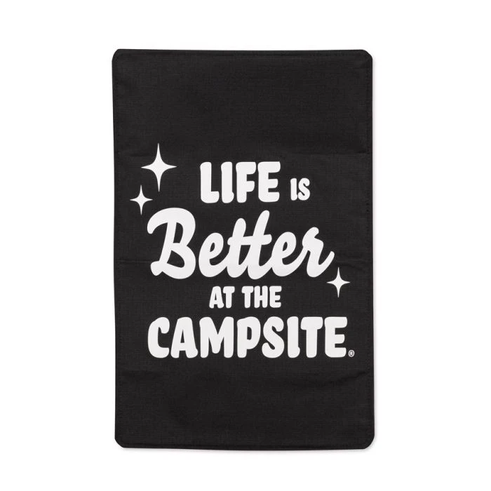 Camco Life Is Better At The Campsite RV Door Window Light Blocking Shade, 25 ¼" X 16 ¼" 1 Camco Life Is Better At The Campsite RV Door Window Light Blocking Shade, 25 ¼" X 16 ¼"