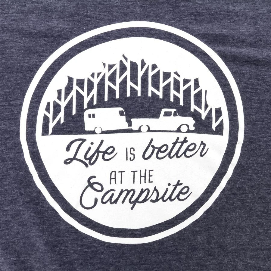CAMCO Life Is Better At The Campsite Navy Shirt 4 CAMCO Life Is Better At The Campsite Navy Shirt - Image 4