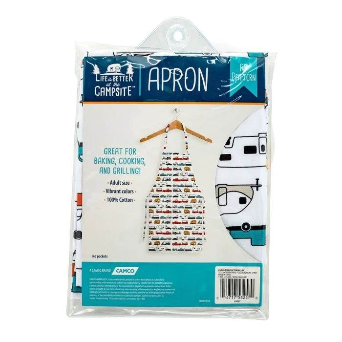CAMCO Life Is Better At The Campsite RV Design Apron 1 CAMCO Life Is Better At The Campsite RV Design Apron