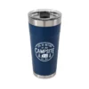 Camco Life Is Better At The Campsite Navy Stainless Steel, 20 Oz Tumbler