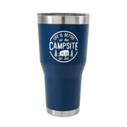 CAMCO Life Is Better At The Campsite Navy 30 Oz Tumbler