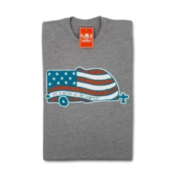 CAMCO Life Is Better At The Campsite American Flag Camper Shirt -Indoor Living Store 53330 z 1