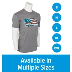 CAMCO Life Is Better At The Campsite American Flag Camper Shirt -Indoor Living Store 53330 7 z 1