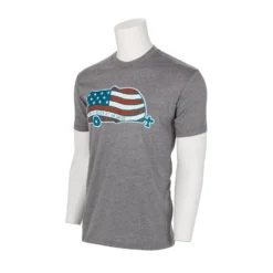 CAMCO Life Is Better At The Campsite American Flag Camper Shirt -Indoor Living Store 53330 c z 1