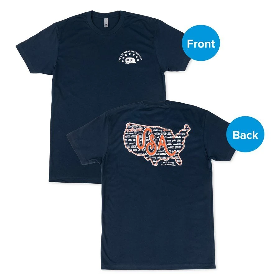 CAMCO Life Is Better At The Campsite Explore USA Shirt 6 CAMCO Life Is Better At The Campsite Explore USA Shirt - Image 6
