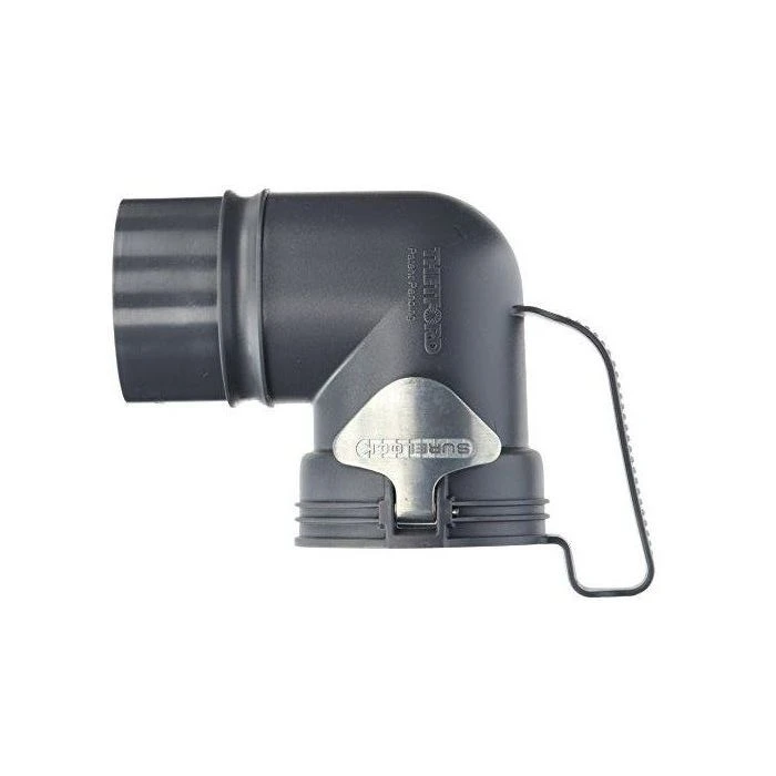 Thetford SmartDrain 90º Nozzle Fitting With Handle 1 Thetford SmartDrain 90º Nozzle Fitting With Handle