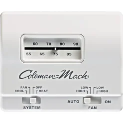 Coleman MACH Single Stage Heat/Cool Analog Wall Thermostat