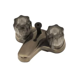 Empire Brass Company Antique Brass Lavatory Diverter With Smoke Knobs