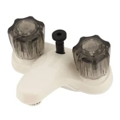 Empire Brass Company Biscuit Lavatory Diverter With Smoke Knobs