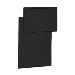 Dometic DM2652,DM2662,DM2663 Refrigerator Upper & Lower Brushed Black Raised Americana Door Panel Set