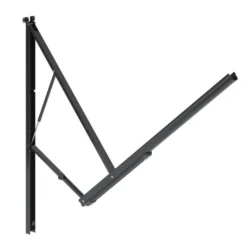 Dometic 9100 Series Black Standard Power Awning Hardware Full Set W/ LED Wire Exit At Bottom
