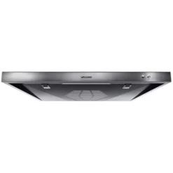 Furrion 12V RV SS/Gray Ducted Range Hood Vent W/Charcoal Filter