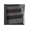 Prest-O-Fit Black Granite Step Hugger For Stair Step