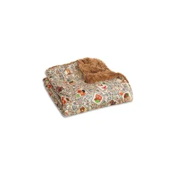 Camp Casual The Throw - Cozy Critters In Tan/Mocha