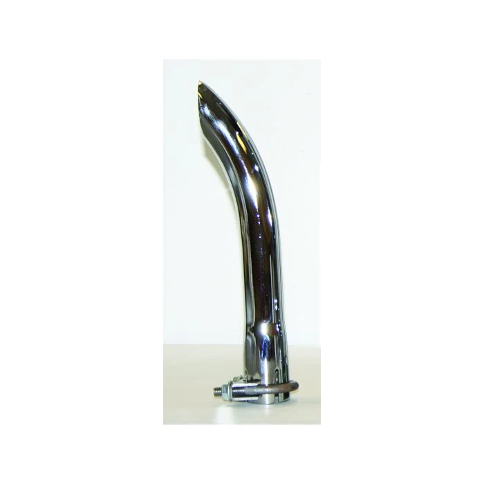 AP Products 1.5" Chrome Exhaust Turndown 1 AP Products 1.5" Chrome Exhaust Turndown