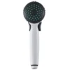 DURA White Single Function Hand Held Shower Head