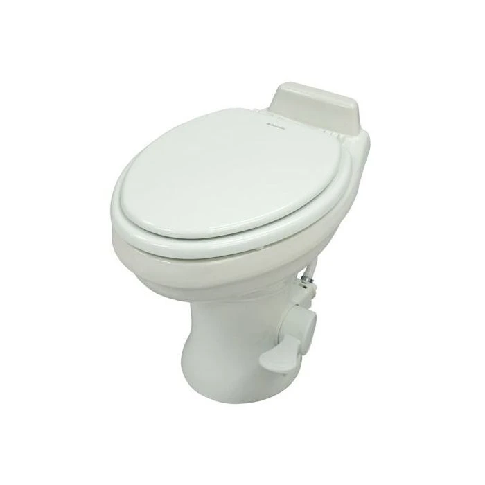 Dometic ReVolution 320 White Elongated Deep Ceramic Foot Flush Toilet 1 Dometic ReVolution 320 White Elongated Deep Ceramic Foot Flush Toilet