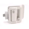 Fastec White Travel Trailer Lock