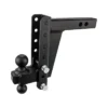 BulletProof Hitches™ 2" Heavy Duty 8" Drop/Rise Ball Mount Hitch