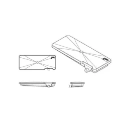 Waste Holding Tank Alpha Systems24"L X 63"W X &" D