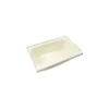 Lippert Components Better Bath 27" X 54" White Right Hand Center Drain Bathtub