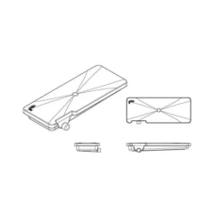 Waste Holding Tank Alpha Systems24"L X 63"W X 7" D