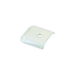 JR Products Side Molding End Cap Colonial White
