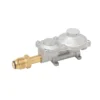 Flame King 2 Stage Propane Regulator With POL Fitting